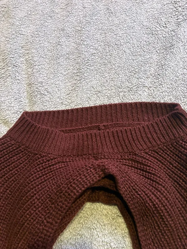 Chunky Knit Long Sleeve Shrug - Image 4