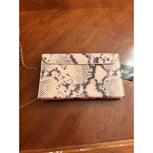 Steve Madden Bwordly Natural Snake Crossbody Bag - Image 2