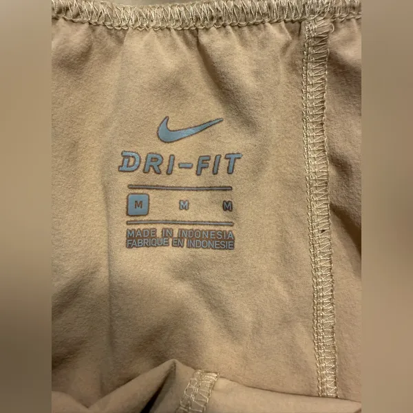 Nike Dri-FIT Tan Track Pants‎ jogger size M - Image 4