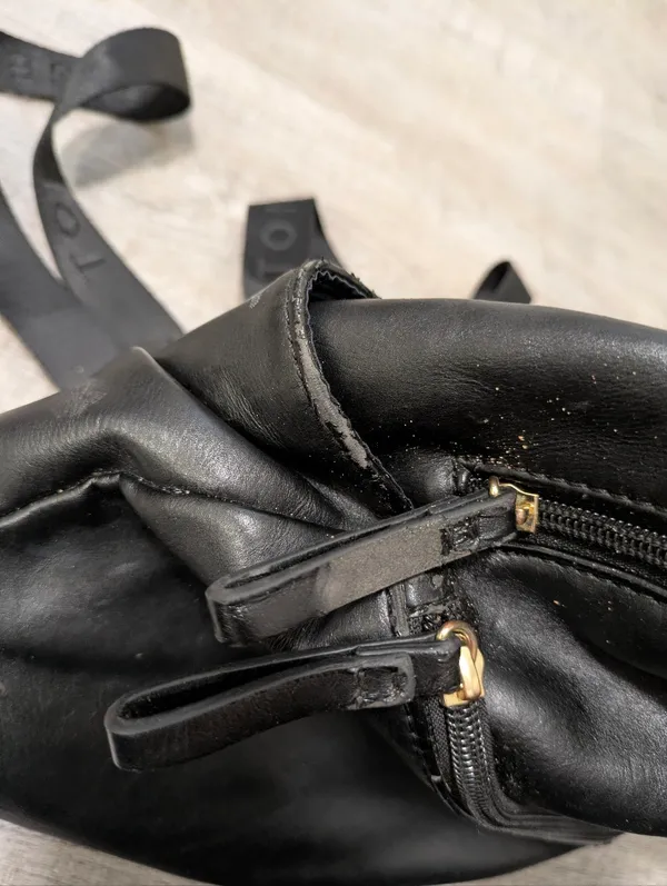 Tommy Hilfiger Black Mini Backpack - Image 4