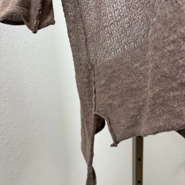Free People Wild horses brown Henley tunic top - Image 5