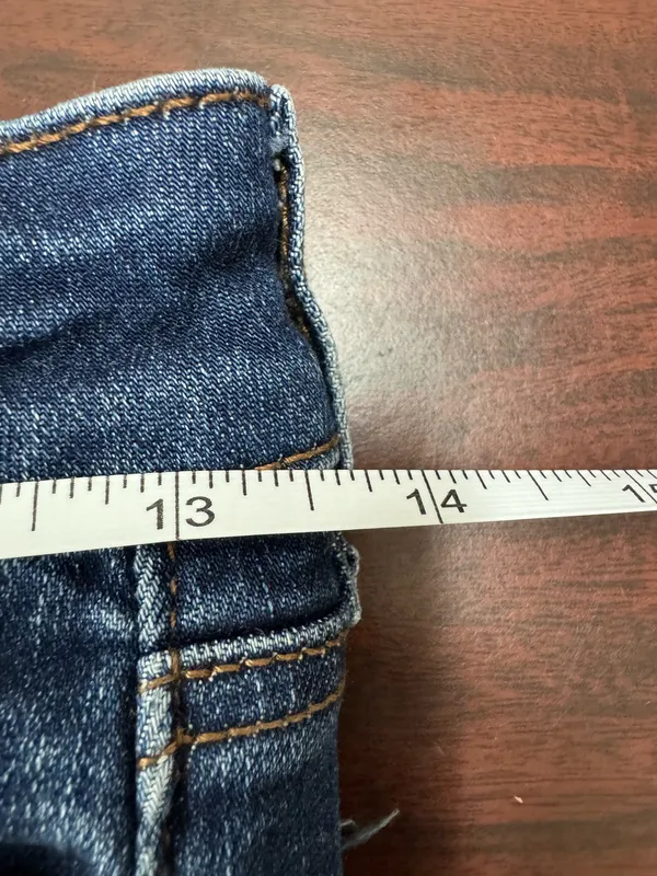 American Eagle Next Level Stretch Distressed Hi-Rise Jegging Jeans Size 2 Long - Image 8