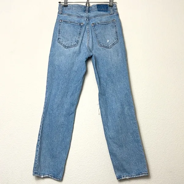 Abercrombie & Fitch 90s Ultra High Rise Straight Jeans - Image 3