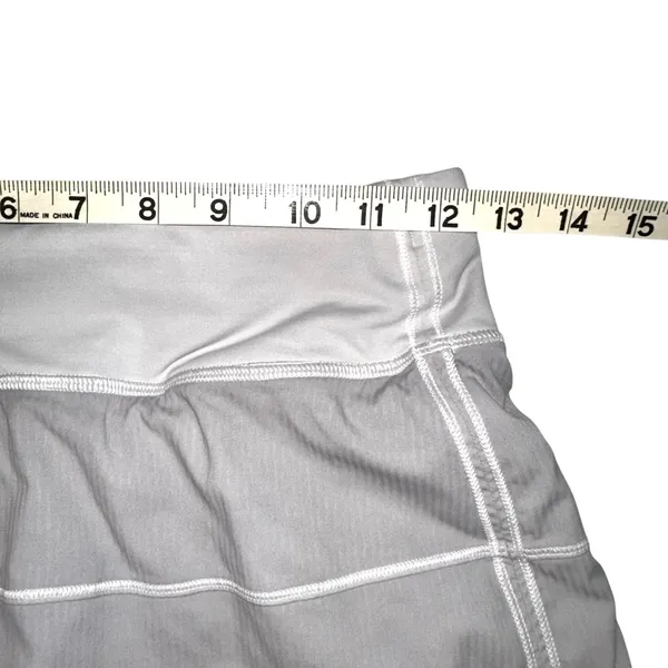 Lululemon Pace Rival Pleated Gray Mini Skort 2 - Image 4