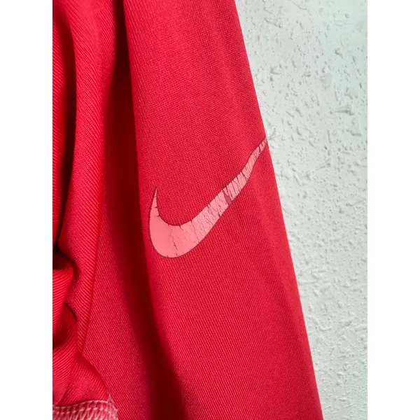 Nike Pro Womens Red Long Sleeve Performance Base Layer Top Thumbholes Medium - Image 3