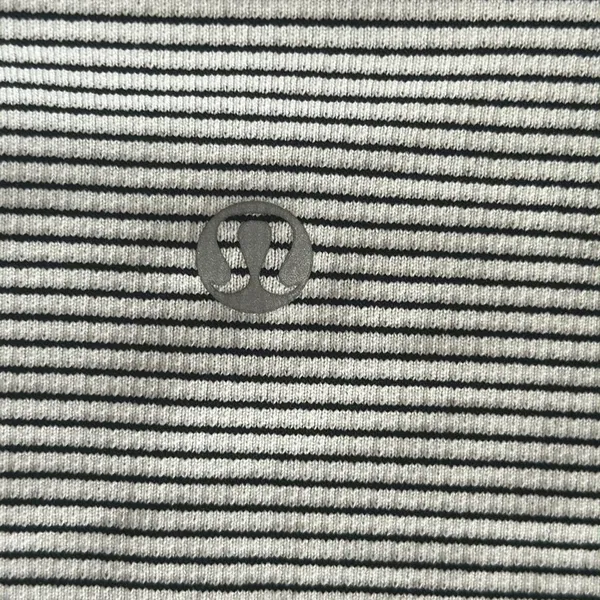 lululemon athletica Black Striped Swiftly Crewneck Top - Image 5