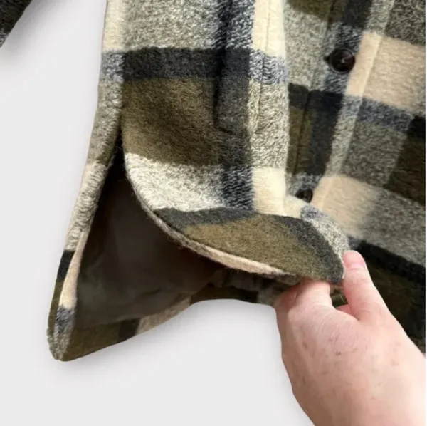 Madewell Belrose Plaid Wool Blend Shirt Jacket - Image 3