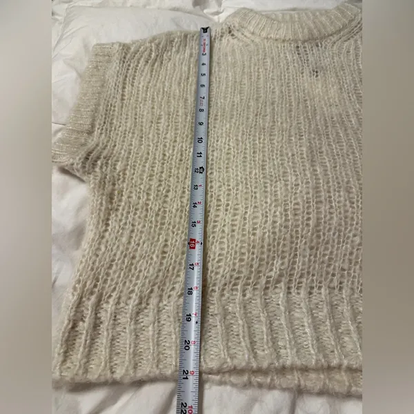 B. young Matte Vest Knit Sweater - Image 12