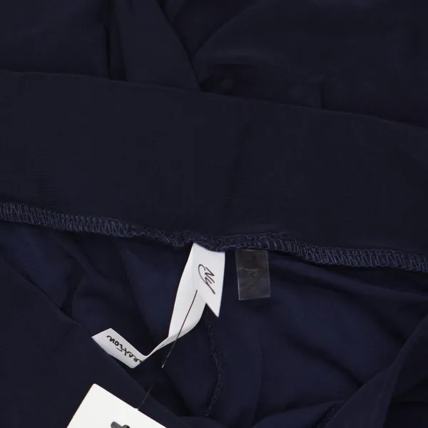 NWT Ny Collection Petite Mid Rise Pull On Wide-Leg Palazzo Pants Navy Blue SP - Image 7