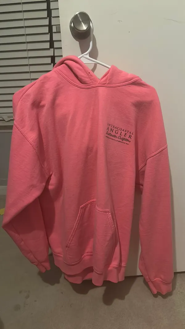 Hot Pink Hoodie Size L - Image 3