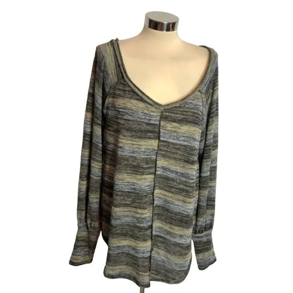 Free people‎ Carolina Hacci striped tunic top - Image 3