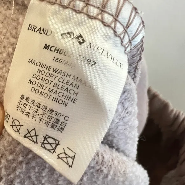 Brandy Melville Sweatpants Mauve Womens‎ One Size Jogger Elastic Athleisure - Image 4