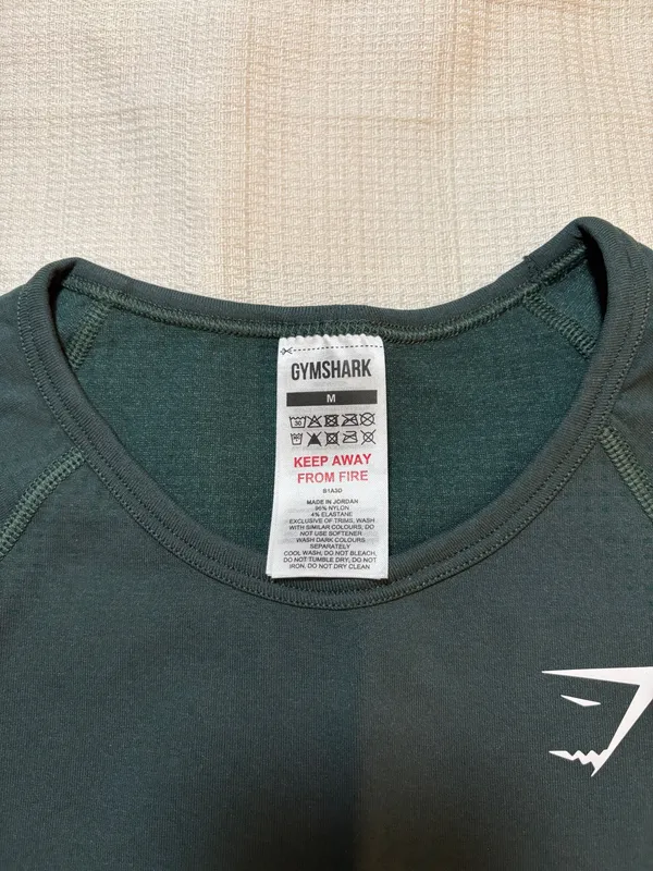 Gymshark Long Sleeve Vital Crop Top - Image 6