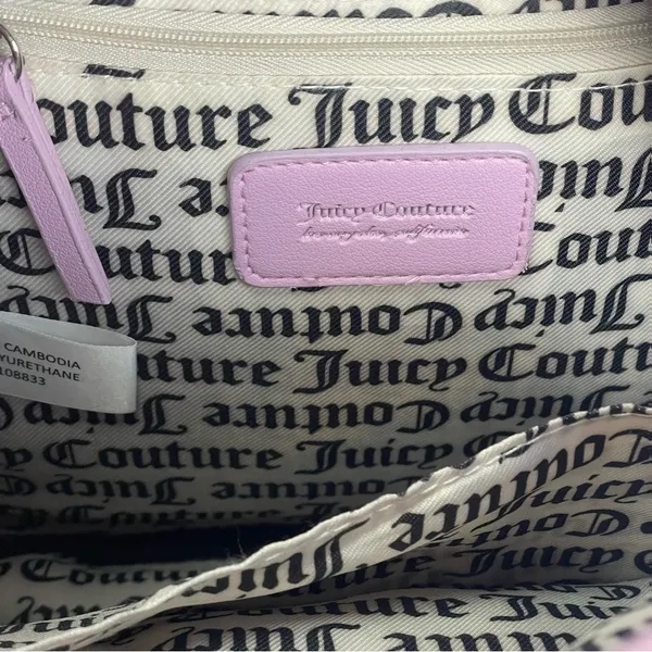 Juicy Couture Mini Backpack‎ Orchid Lilac Purple Casual Spring Adjustable Straps - Image 8