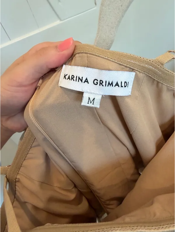 Karina Grimaldi Clara Combo Dress - Image 7