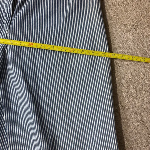 Jones New York Blue and White Striped Jeans - Image 11