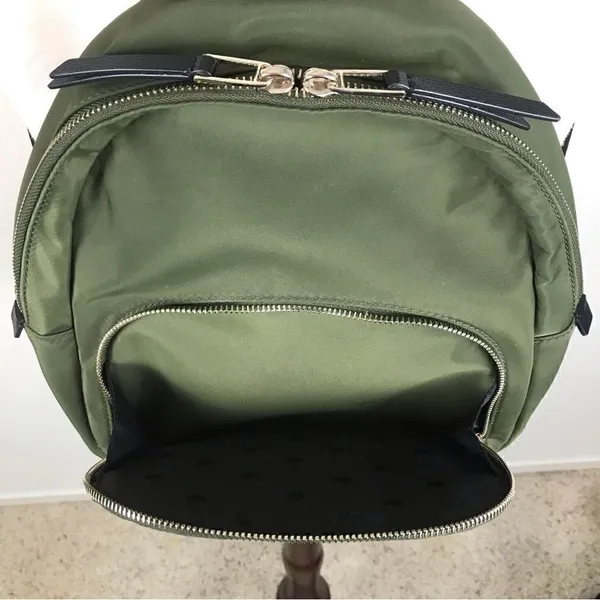 Kate Spade‎ New York Dawn sapling green nylon medium size backpack - Image 7