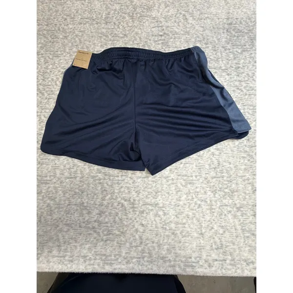 Nike Dri Fit Women's Navy Blue‎ Athletic Shorts Size L Move to Zero NWT - Image 4