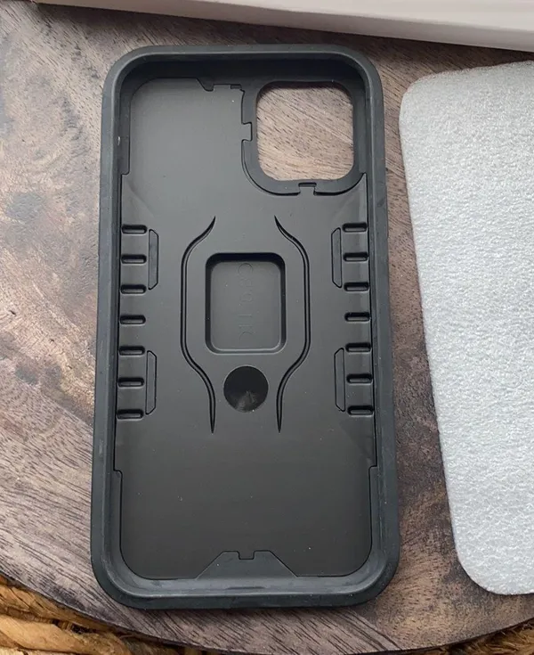 Smart phone 11 Pro Case black rugged ring loop black gray new in box tactical - Image 3