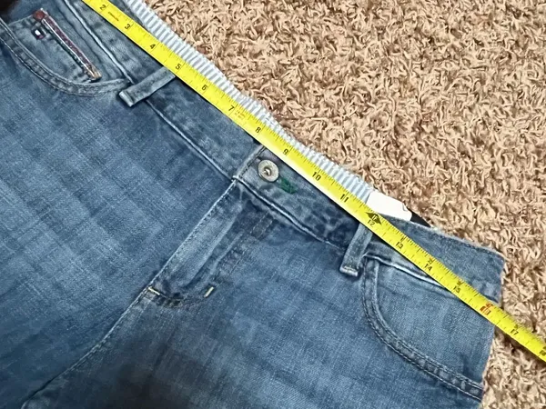 Tommy Hilfiger Jean shorts size 8 stretch casual summer fun BOHO - Image 8