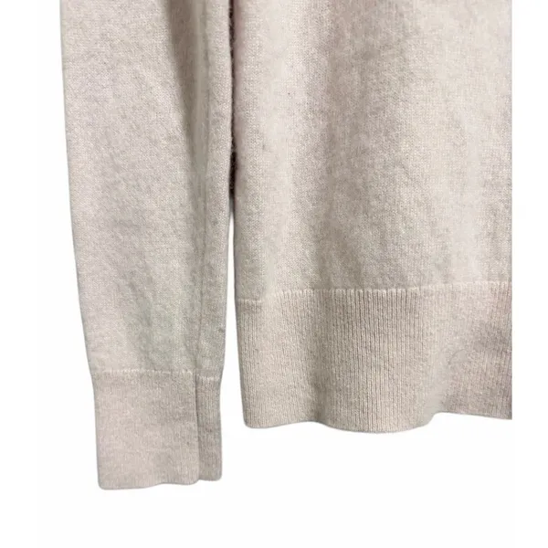 Quince‎ Mongolian Cashmere Crewneck Sweater Light Pink Women's Size Small - Image 7