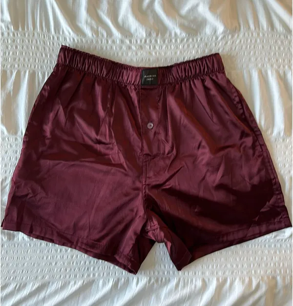 Men’s American Eagle Satin Boxer Shorts - Image 2
