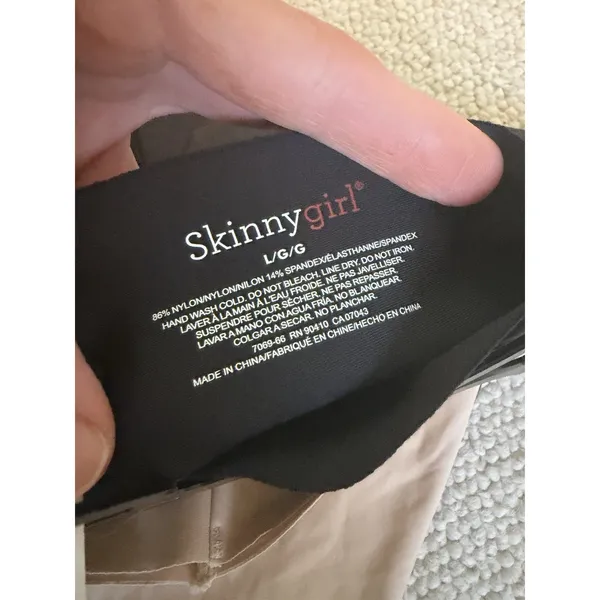 Skinnygirl Shaper Laser Shaping Short Firm Tummy Silky Thigh Slimmer 2 Pairs L - Image 5