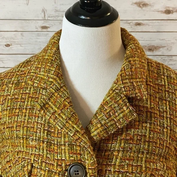Vintage Union Made light academia Rothmoor tweed jacket Size Large - Image 2