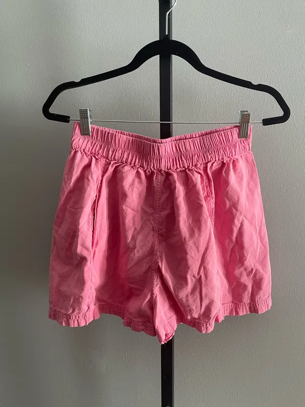Free People Get Free Poplin Pull On Short in Gumdrop Size XS - Image 4