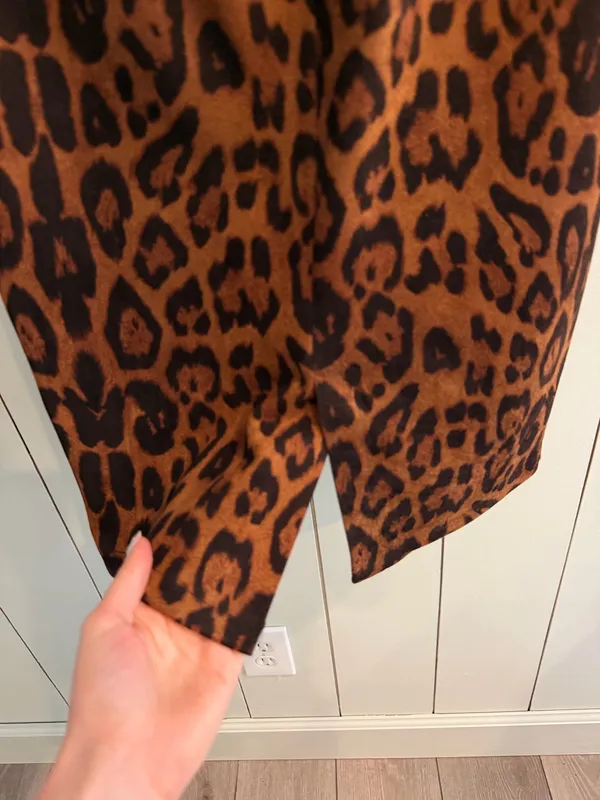 Nasty Gal Leopard Skirt - Image 3