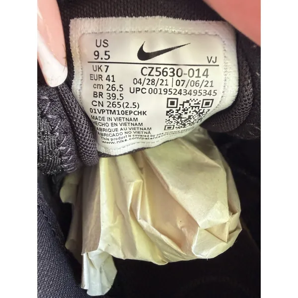 Nike Women’s Reposto Black Running Shoes Black Sneakers Size 9.5 CZ5630-014 - Image 13