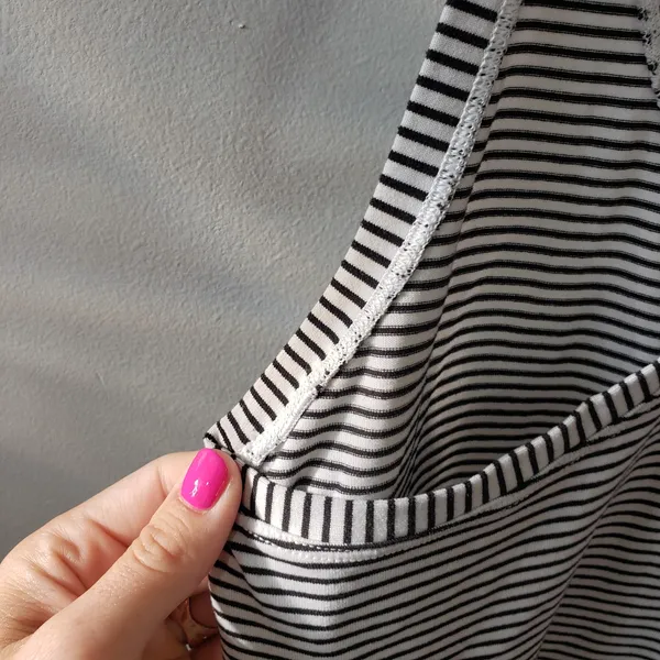 Lululemon Cool Racerback II Hyper Stripe Tank No Size Tag - Image 4