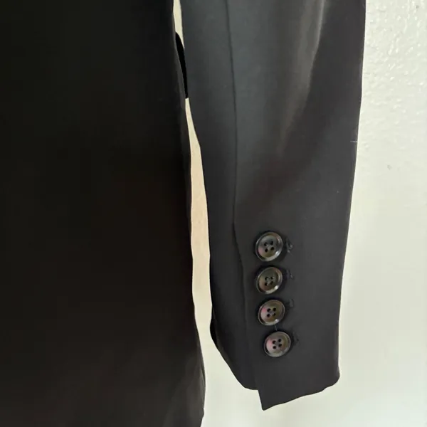Vince Camuto Classic Solid Black Blazer - Image 2