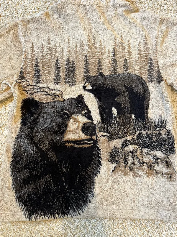 Vintage Northern Lifestyles Alaska Bear Fleece - Image 7