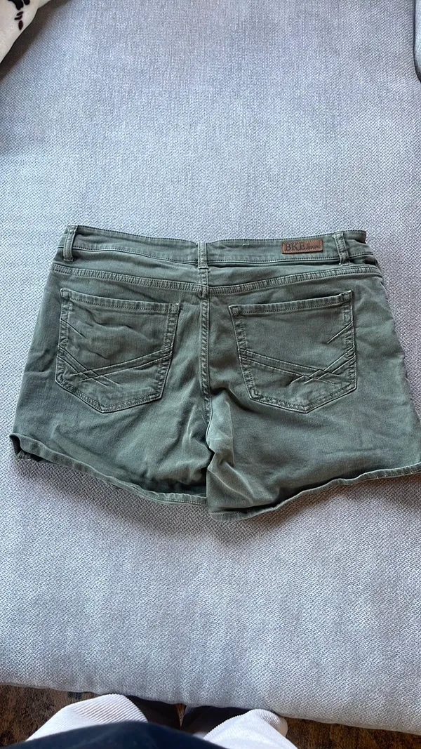 Buckle Jean Shorts - Image 4