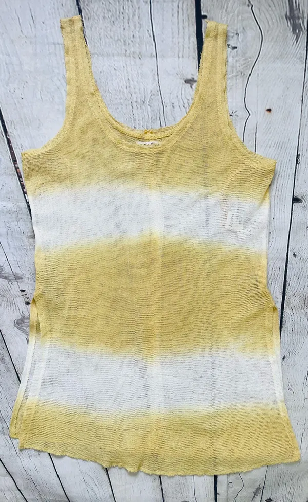 Joni Mid Summer Gold Comb Knit Tank - Image 5
