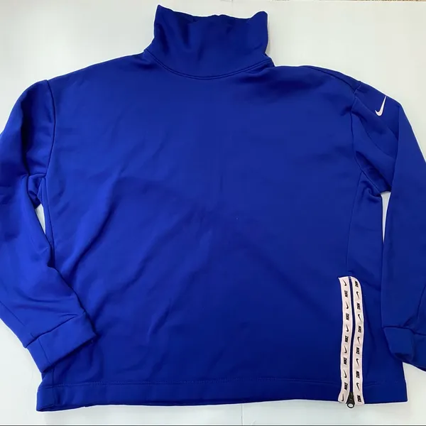 Nike Women's Therma Funnel-Neck Long Sleeve Sweatshirt - Image 4