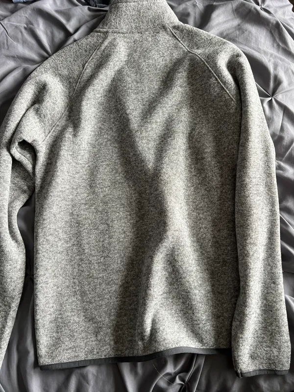 IU fleece jacket Gray - Image 4