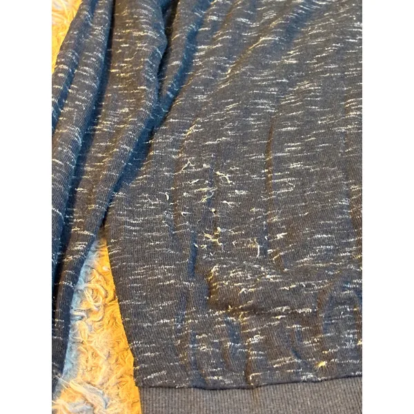 Threads 4 Thought Womens Navy Blue‎ Space Dye Pullover Top TWA2598 Large - Image 3