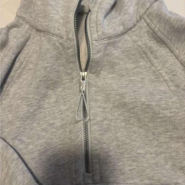 lululemon athletica Gray scuba half zip - Image 2