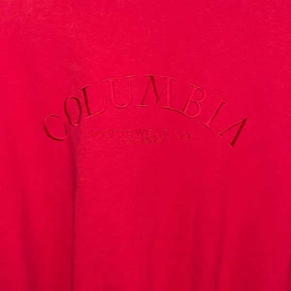Columbia Sportswear Vibrant Red Snap-Front Jacket Size Medium - Image 5