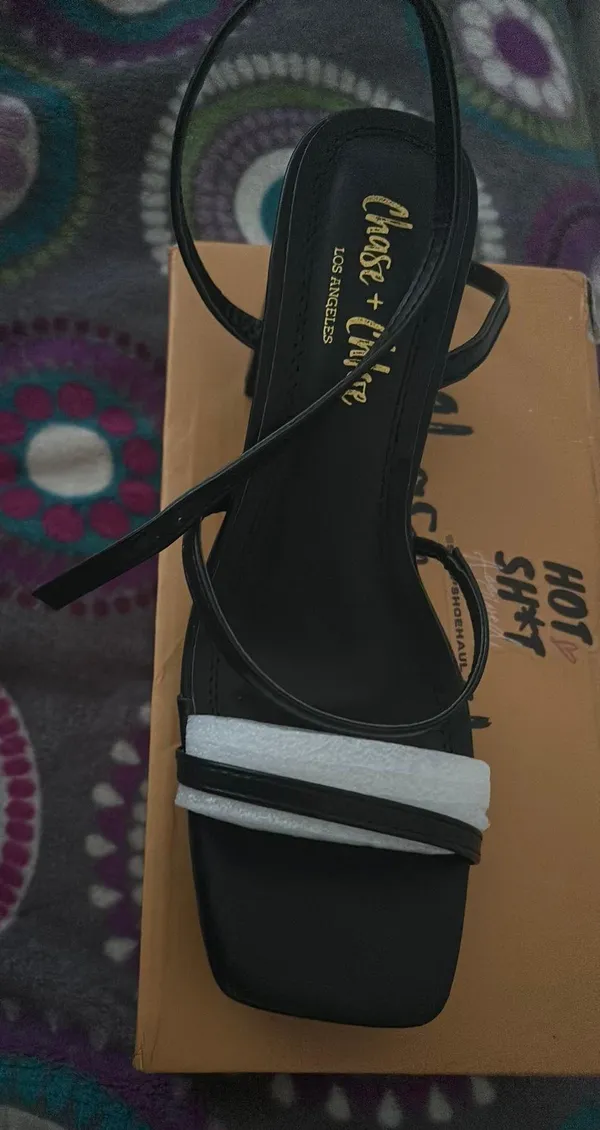 High Heels Black Size 6.5 - Image 4