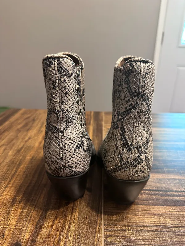 Ariat Snakeskin ankle boots - Image 2