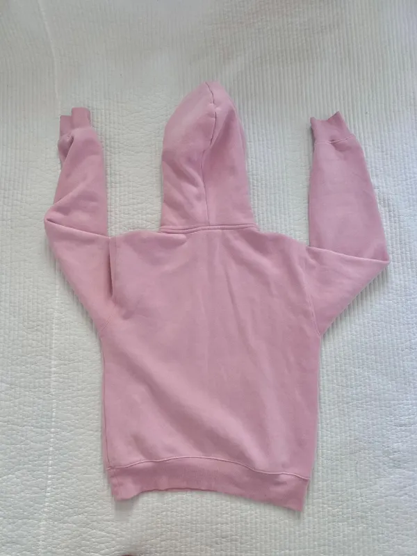 baby pastel pink TNA Aritzia hoodie - Image 5