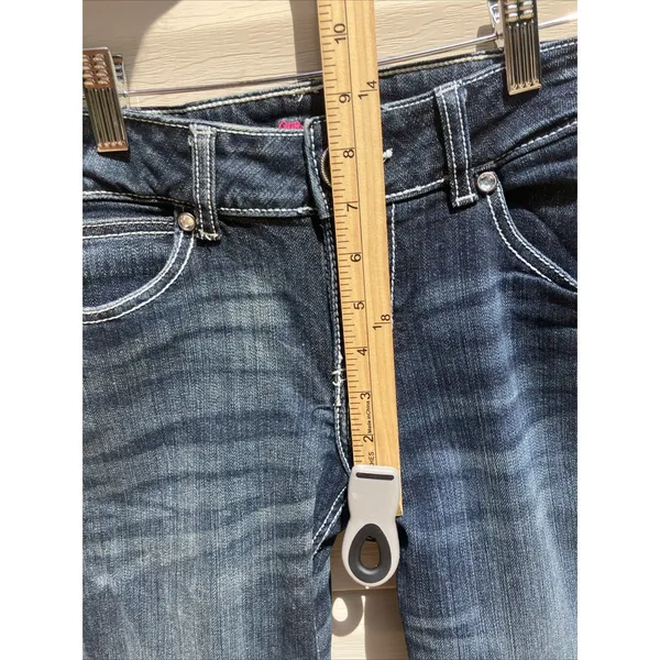 Vintage Wrangler Western Bootcut‎ Blue Denim Jeans Women Size 3X34 Rodeo Cowgirl - Image 6