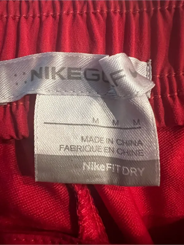 Nike Golf Fit Dry Womens Cropped Pants Red Sports Athletic Medium - Image 10