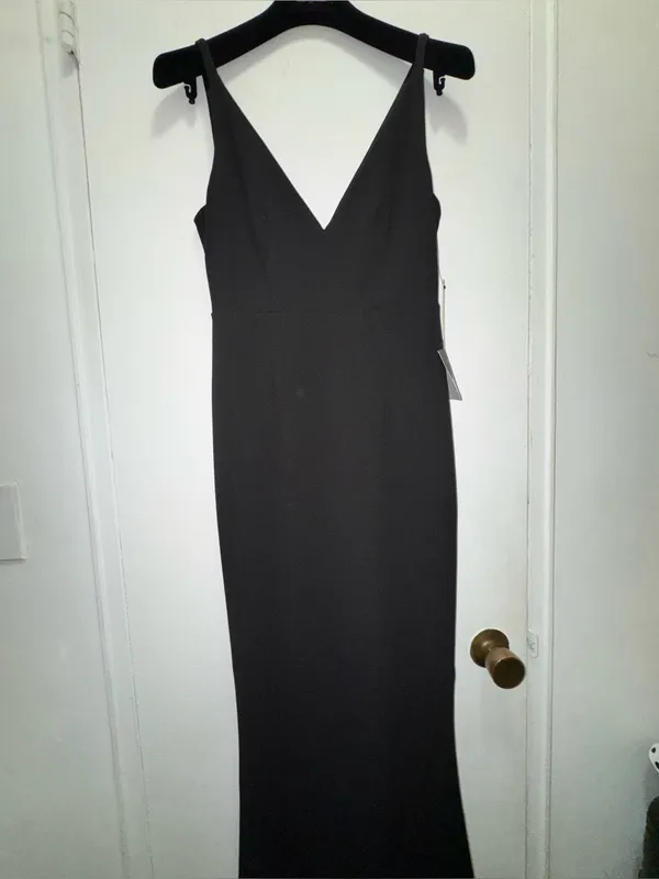 NWT $99 Lulus Melora Black Sleeveless Maxi Dress XS - Image 5