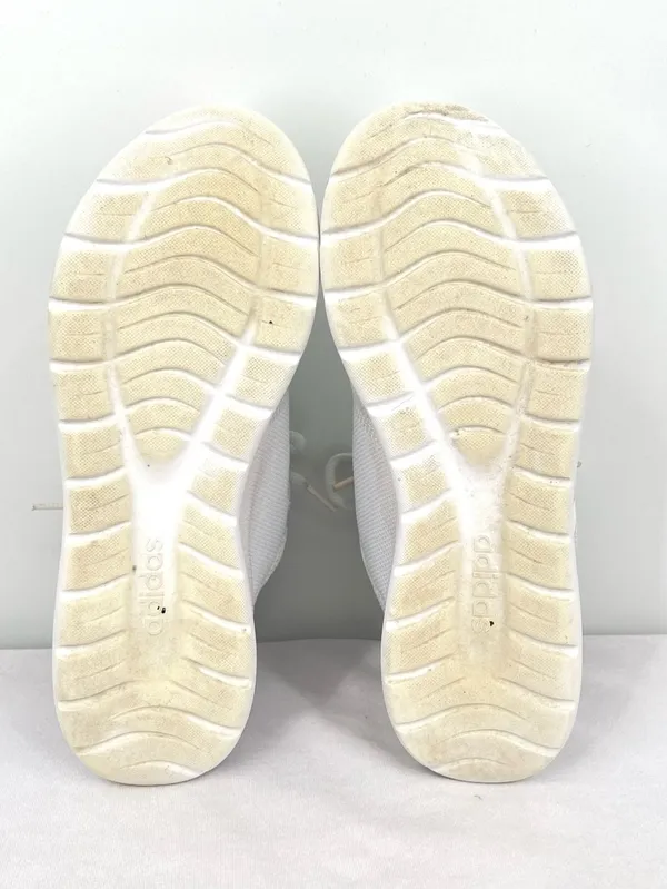 Adidas Cloudfoam Pure White Mesh Lightweight Running Sneakers Women’s 8 - Image 6