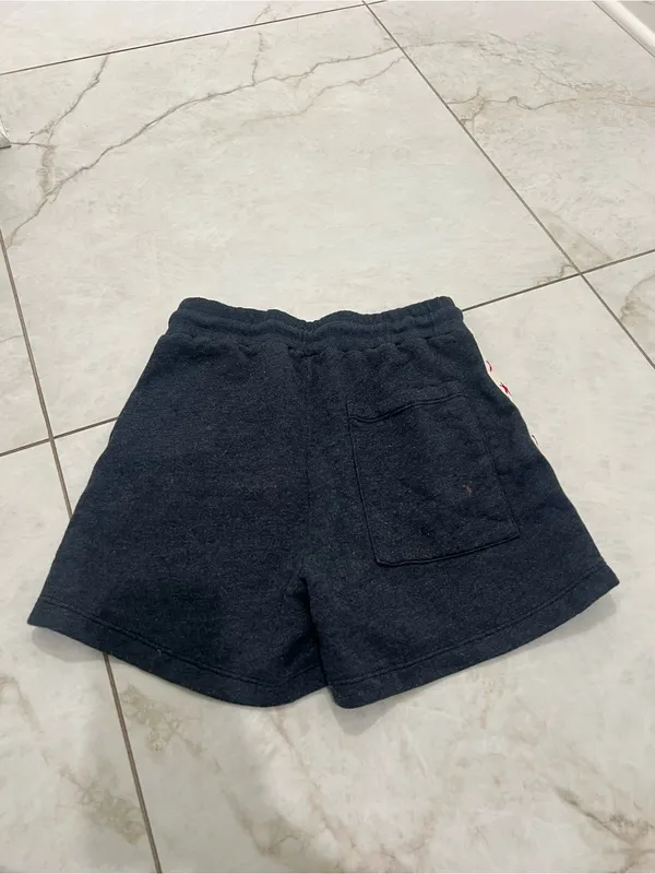 Sundry Navy Blue Star Side Stripe Sweat Shorts Size XS - Image 4