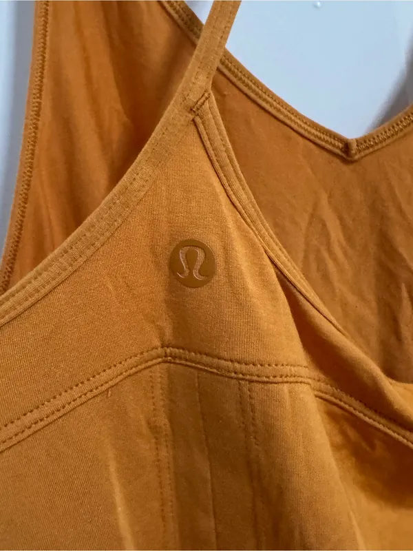 lululemon athletica Orange T-Back Camisole Tank - Image 3